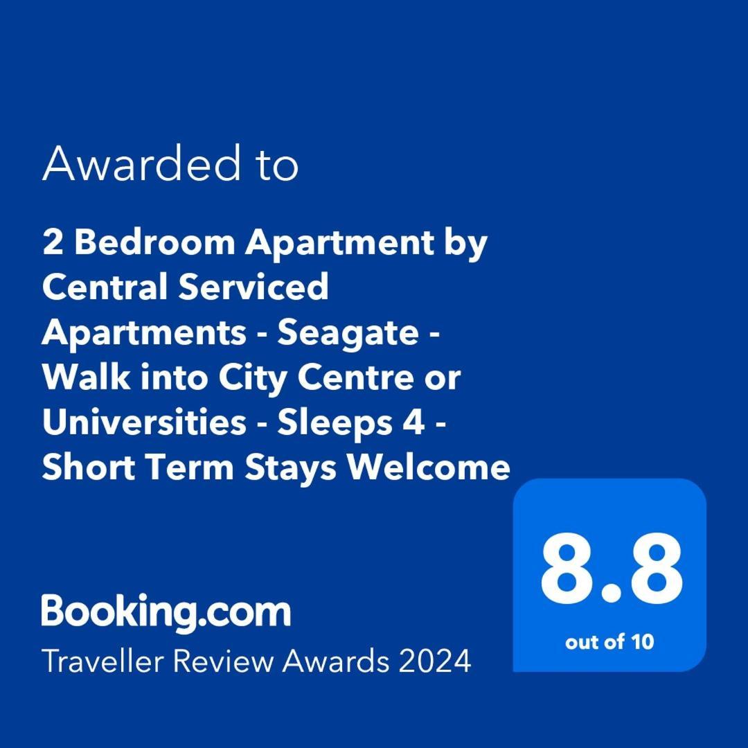 Central Serviced Apartments - 2 Bedroom - Walk Away From City Centre & Universities - Sleeps 4 - 1 X Double 2 X Single - Smart Tvs In All Rooms - Short Term Stays Welcome - Walk Away From Train & Bus Station - Preferred Location For Short Stay In Dun 邓迪 外观 照片