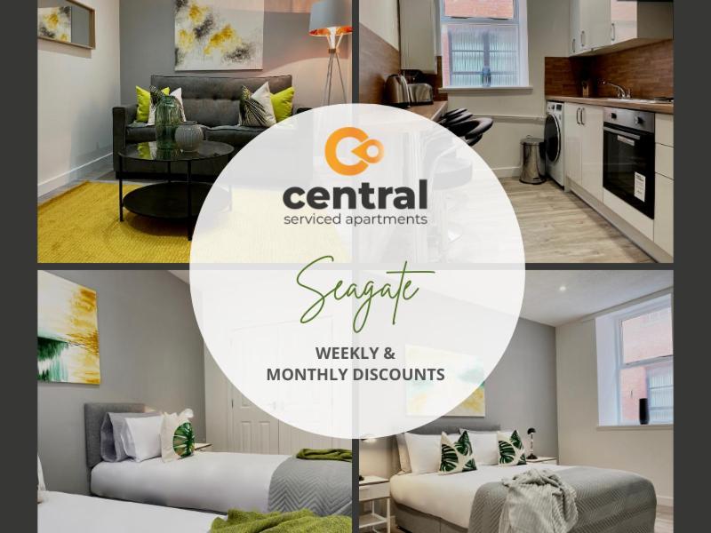 Central Serviced Apartments - 2 Bedroom - Walk Away From City Centre & Universities - Sleeps 4 - 1 X Double 2 X Single - Smart Tvs In All Rooms - Short Term Stays Welcome - Walk Away From Train & Bus Station - Preferred Location For Short Stay In Dun 邓迪 外观 照片